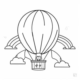 Oben Ballon Abenteuer Ausmalbild 43994-9615