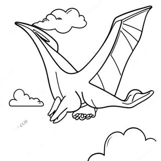 Pterodactyl Ausmalbilder