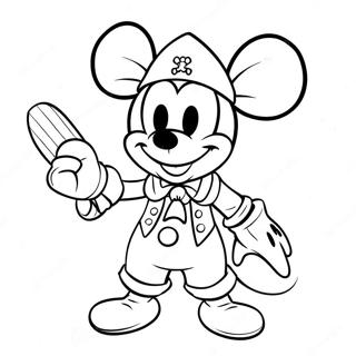 Mickey Mouse Ausmalbilder