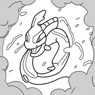 Rayquaza Im Gewitter Ausmalbild 44886 9821