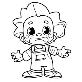 Chuckie Finster Uberwindet Seine Angste Ausmalbild 45493-9966