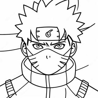 Kakashi Mit Sharingan Ausmalbild 46322-10135