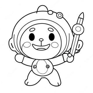 Doraemon Mit Einem Magischen Gadget Ausmalbild 48440-10591