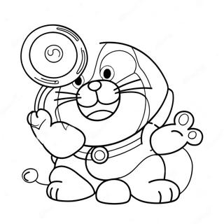 Doraemon Mit Einem Magischen Gadget Ausmalbild 48440-10592