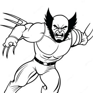 Wolverine Ausmalbilder