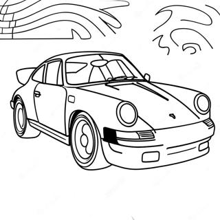 Porsche Ausmalbilder