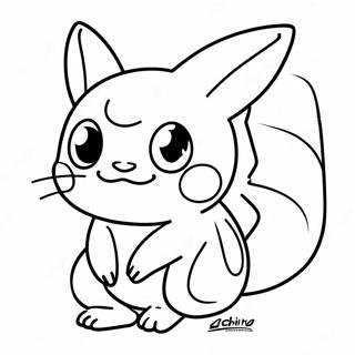 Raichu Elektrotyp Ausmalbild 49982-10930