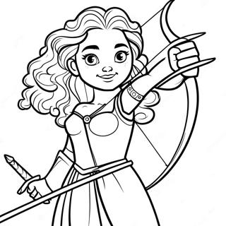 Merida Ausmalbilder