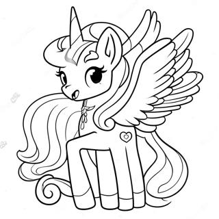 Prinzessin Celestia Mit Niedlichen Tieren Ausmalbild 51367 11246