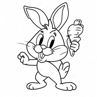 Bugs Bunny Mit Karotte Ausmalbild 51447-11251