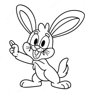 Lustiger Bugs Bunny Ausmalbild 51448-11254