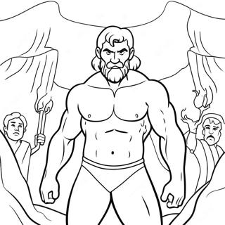 Hercules In Der Unterwelt Ausmalbild 52095-11402