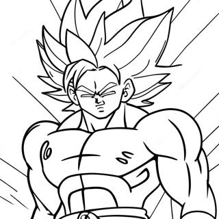 Broly Ausmalbilder