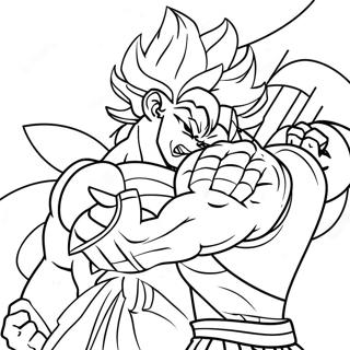 Broly Ausmalbilder
