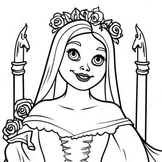 Corpse Bride Ausmalbilder