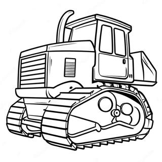 Bulldozer Ausmalbilder