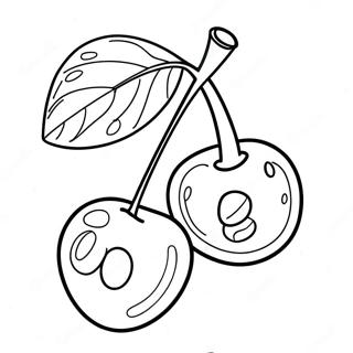 Kirsche Ausmalbilder