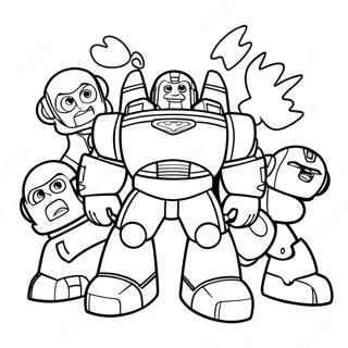 Rettungsbots Ausmalbilder