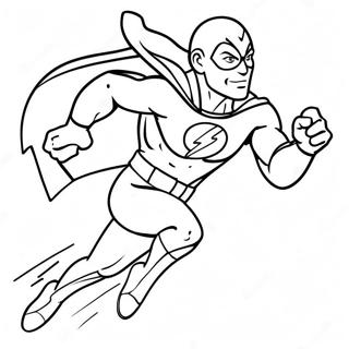 Schneller Superheld Rennt Schnell Ausmalbild 5370 2398