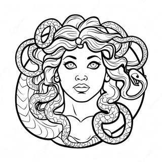 Medusa Ausmalbilder