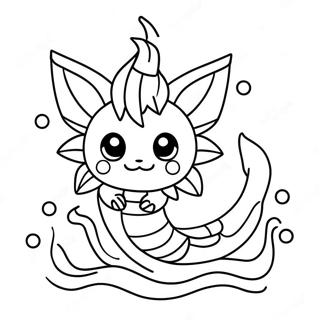 Vaporeon Ausmalbilder