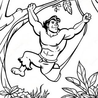 Tarzan Ausmalbilder