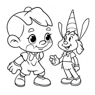 Pinocchio Ausmalbilder