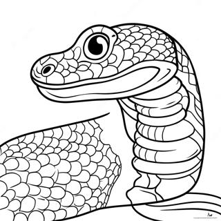 Kaa Die Python Gleitendes Ausmalbild 54631-11967