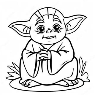 Yoda In Meditation Ausmalbild 5534-28