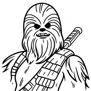 Chewbacca Mit Blaster Ausmalbild 5537 466
