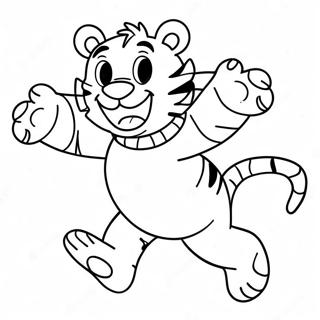 Tigger Springt Hoch Ausmalbild 55718-12190