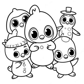 Pororo Und Freunde Ausmalbild 56376 12335