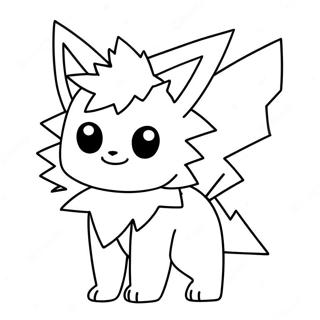 Jolteon Ausmalbilder