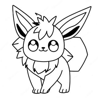 Jolteon Funkelndes Ausmalbild 56822-12431