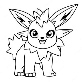 Jolteon In Aktion Ausmalbild 56823-12434