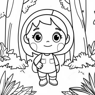 Abby Hatcher In Einem Bunten Wald Ausmalbild 58117-12717