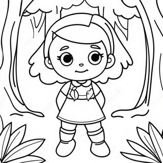 Abby Hatcher In Einem Bunten Wald Ausmalbild 58117-12718