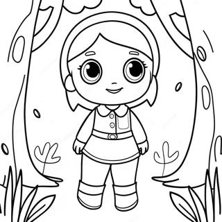 Abby Hatcher In Einem Bunten Wald Ausmalbild 58117-12719