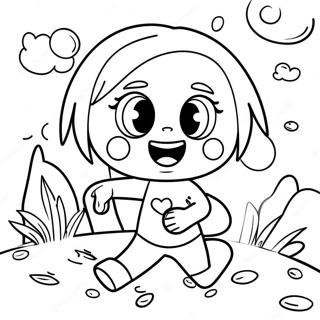 Abby Hatcher In Einer Verspielten Szene Ausmalbild 58119-12727