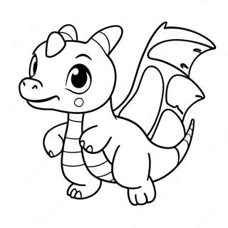 Niedlicher Dragonite Beim Fliegen Ausmalbild 58203-12731