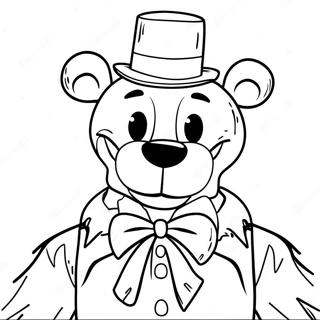 Freddy Fazbear Lachelt Ausmalbild 59406-13011