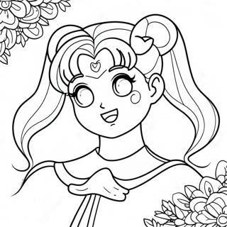 Sailor Moon In Magischer Verwandlung Ausmalbild 60761-13330