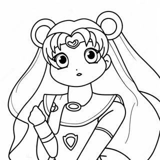 Sailor Moon In Magischer Verwandlung Ausmalbild 60761-13331