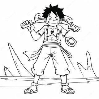 Luffy Ausmalbilder