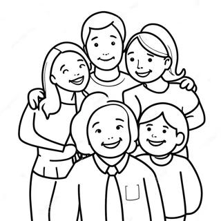 Liebende Familie Ausmalbild 61499 13519