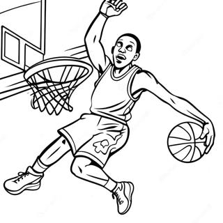 Basketball Ausmalbilder