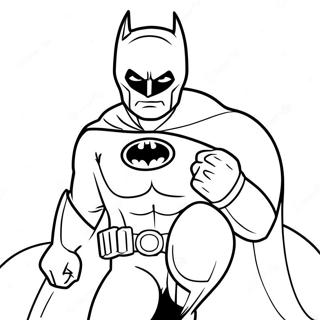 Batman Mit Dem Bat Signal Ausmalbild 6272-2247