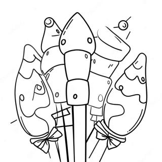 Helle Weihnachtslichter Ausmalbild 62888 13897