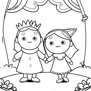 Ben Und Hollys Freundliche Fee Ausmalbild 63971-14193