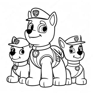 Weihnachten Paw Patrol Ausmalbilder